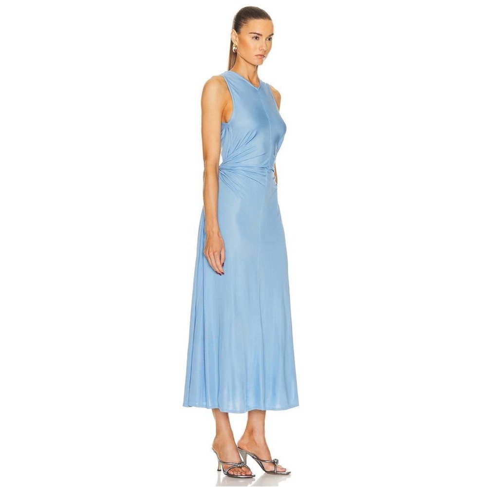 Bottega Veneta Backless Blue Dress - Picture 7 of 10